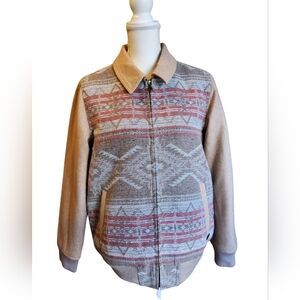 Panhandle Slim Tan and Red Patterned Jacket